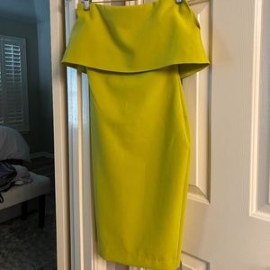 Likely-Strapless neon Green